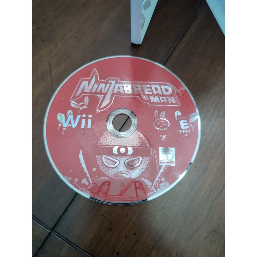 Ninjabread Man (Nintendo Wii Wii U)‎ Complete With Manual - Great Shape